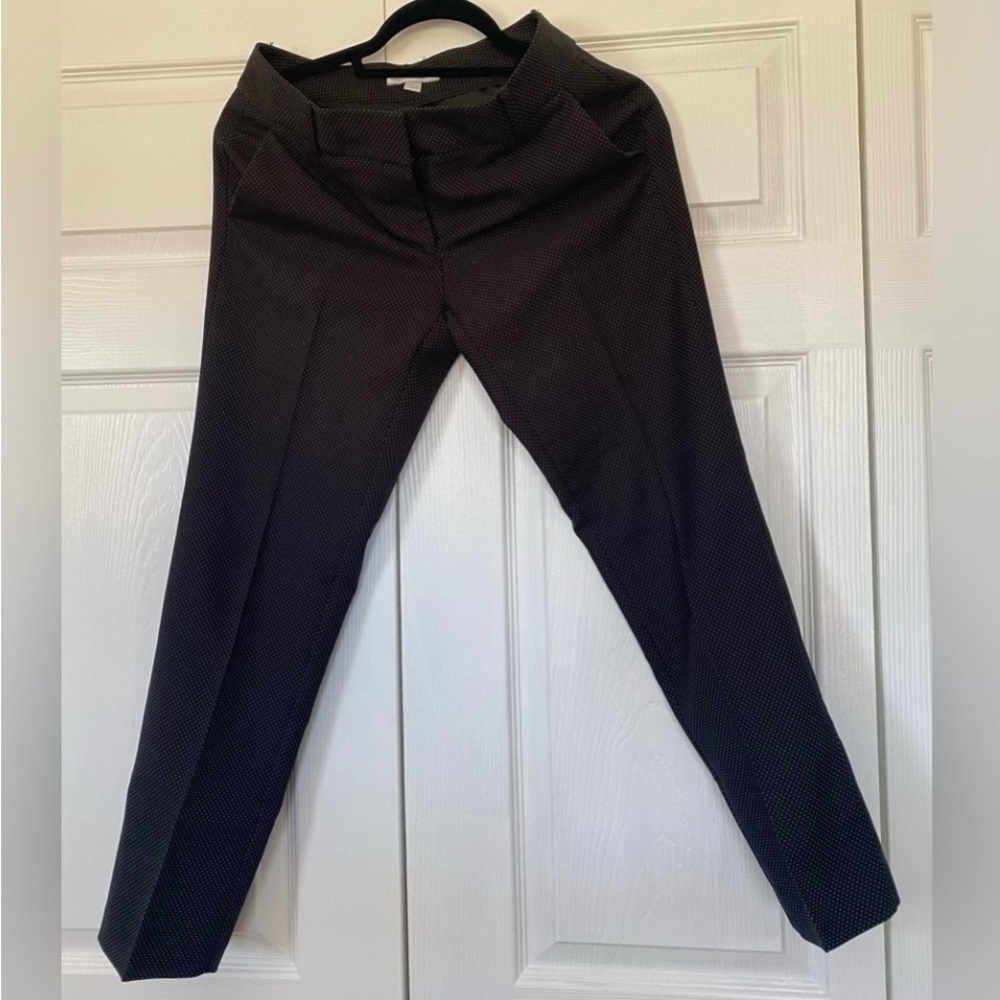 🌹 3 for $25 New York & CO Women’s Polka Dot Ankle Pants Size 2
